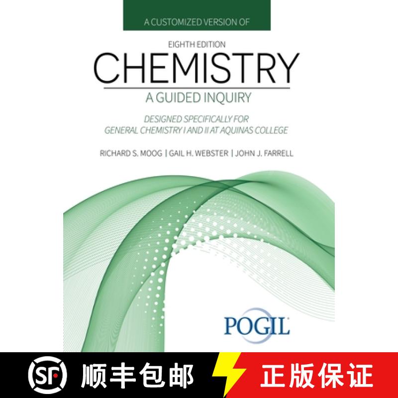 【2-3周达】A Customization Version of Chemistry: A Guided Inquiry Designed Specifically for General C... [9798765721438]