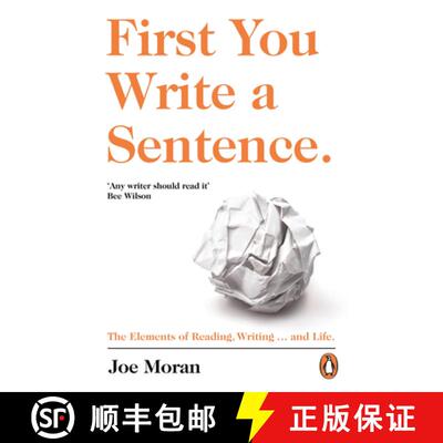 【3-4周达】First You Write a Sentence. : The Elements of Reading, Writing ... and Life. [9780241978511]