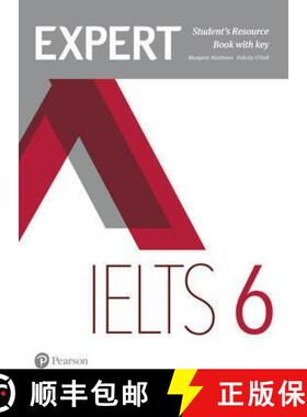 【3-4周达】Expert IELTS 6 Student's Resource Book with Key: - Expert IELTS 6 Student's Resource Book ... [9781292125046]