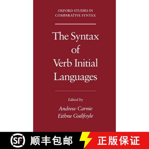 【3-4周达】精装 The Syntax of Verb Initial Languages [9780195132229]