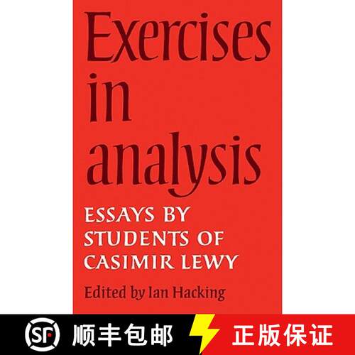 预订 Exercises in Analysis: Essays by Students of Casimir Lewy [9780521109659]