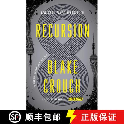 【3-4周达】Recursion: A Novel [9781524759797]