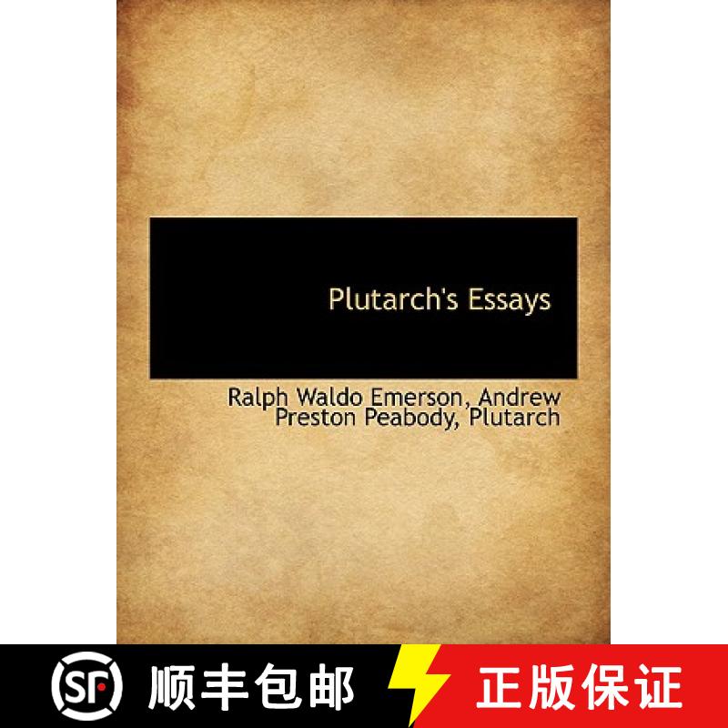 【3-4周达】Plutarch's Essays [9781116804317]