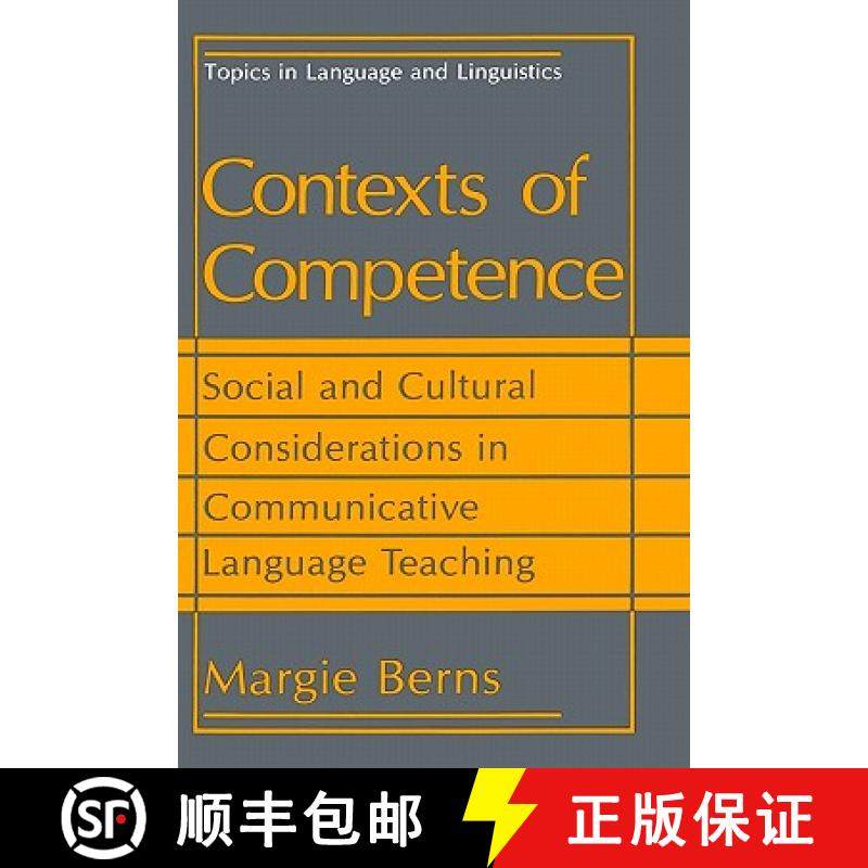 【3-4周达】Contexts of Competence : Social and Cultural Considerations in Communicative Language Teac... [9780306434693]