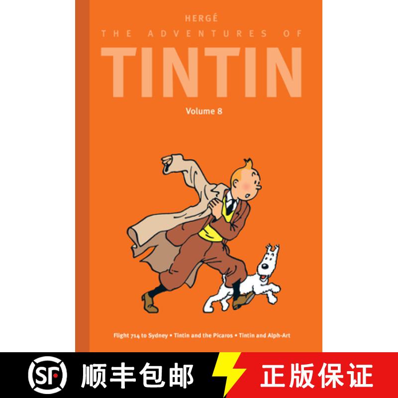 【3-4周达】The Adventures of Tintin: Volume 8: Flight 714 to Sydney / Tintin and the Picaros / Tintin... [9780316582766]