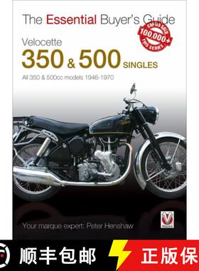 【3-4周达】Velocette 350 & 500 Singles: All 350 & 500cc Models 1946-1970 [9781845849412]