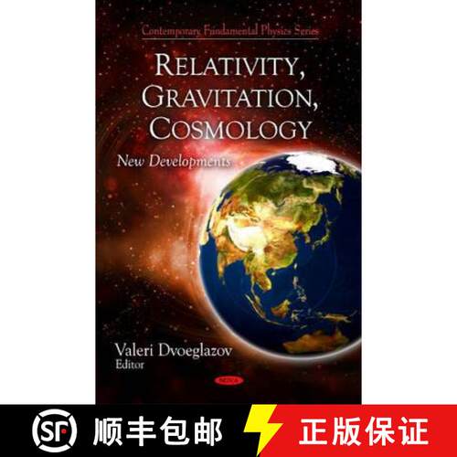【3-4周达】精装 Relativity, Gravitation, and Cosmology: New Developments [9781606923337]