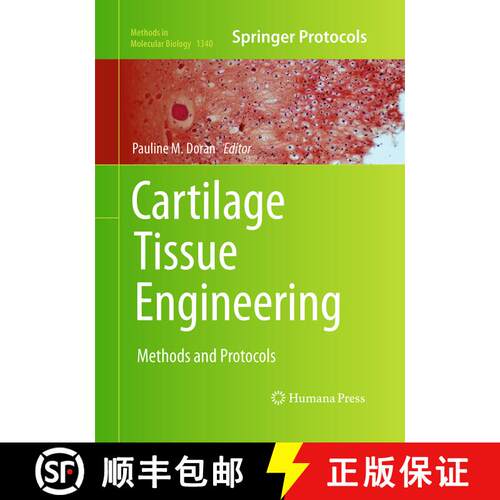 【3-4周达】Cartilage Tissue Engineering : Methods and Protocols (Softcover reprint of the original 1s... [9781493948970]