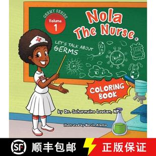 Let About Nola Nurse Book 预订 Coloring The Vol1. Germs Talk 9781945088520