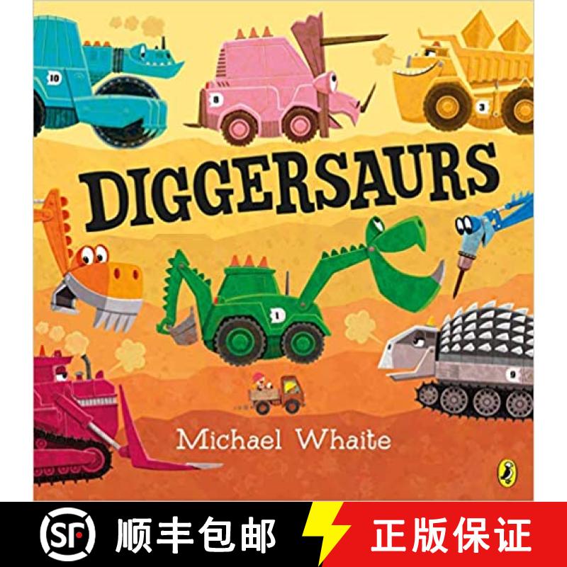 【3-4周达】Diggersaurs [9780141375502]