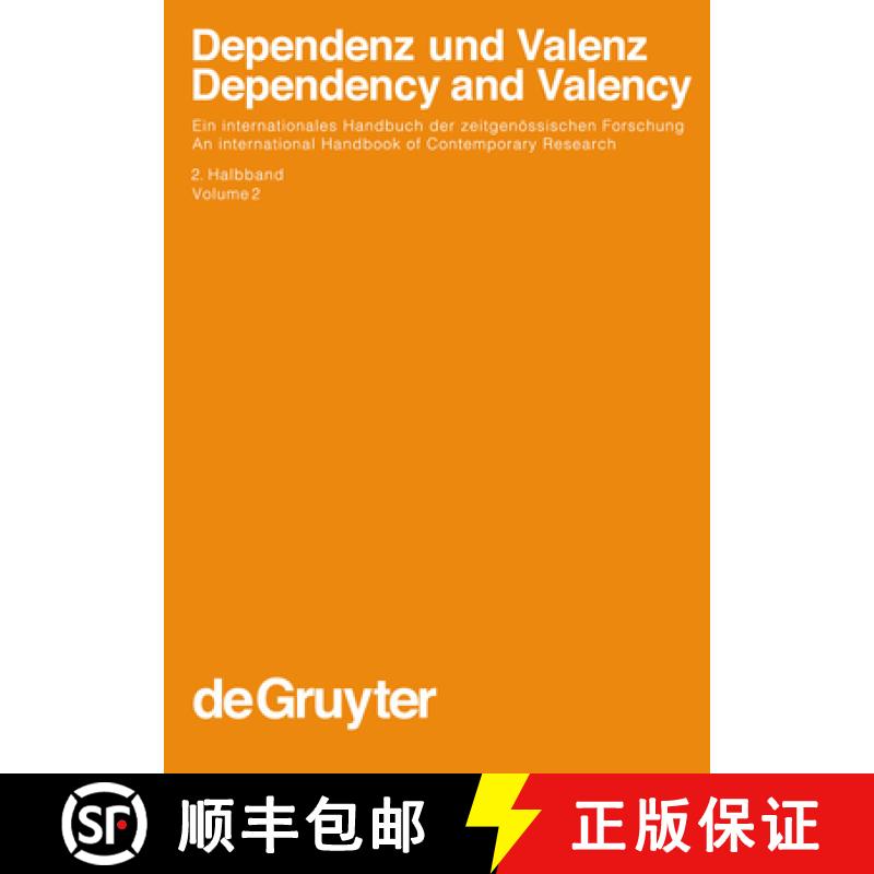 【3-4周达】Dependenz und Valenz / Dependency and Valency. 2. Halbband [9783110171525]