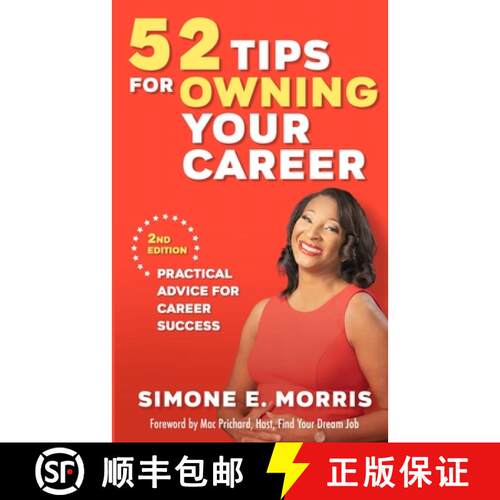 【3-4周达】52 Tips for Owning Your Career: Practical Advice for Career Success (2nd edition) [9780999438435]