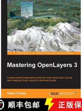预订 Mastering OpenLayers 3 [9781785281006]