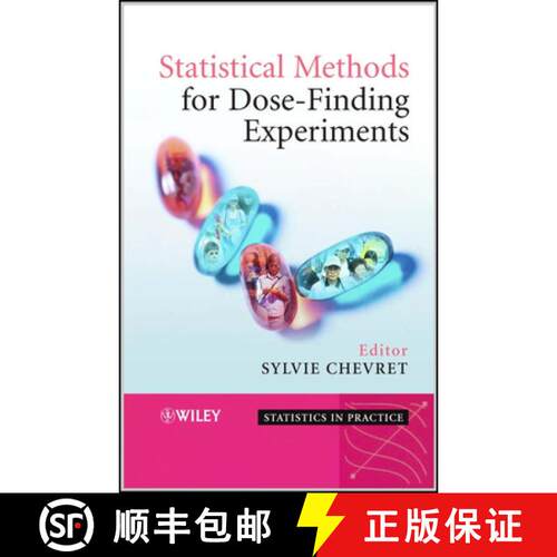 【3-4周达】精装 Statistical Methods For Dose-Finding Experiments [Wiley统计学] [9780470861233]
