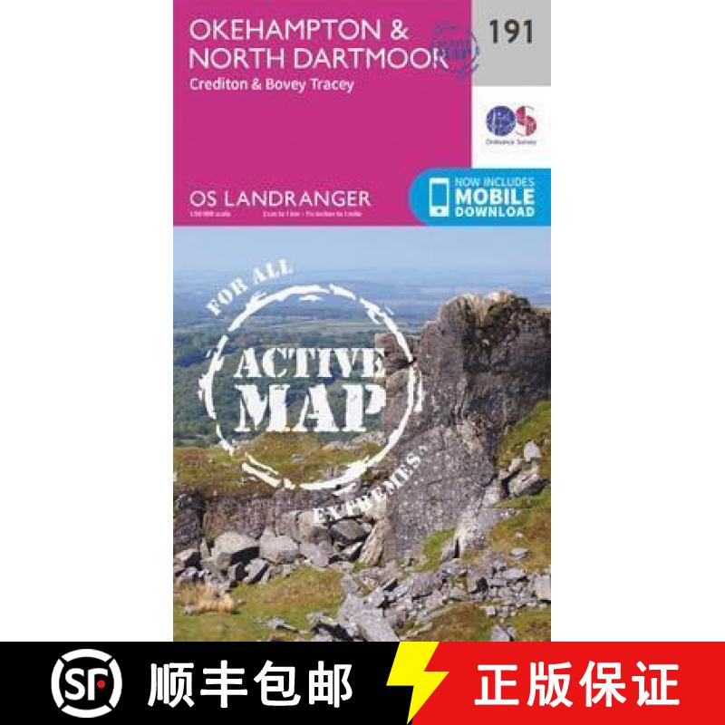 【2-3周达】Okehampton & North Dartmoor [9780319475140]
