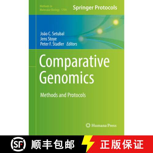 【3-4周达】精装 Comparative Genomics : Methods and Protocols (1st ed. 2018) [9781493974610]