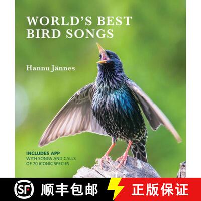 【3-4周达】精装 WORLD'S BEST BIRD SONGS: Include's APP with songs and calls of 70 iconic species [9781921517877]