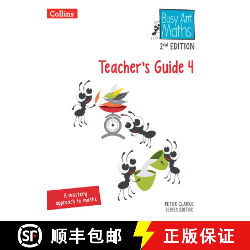 【3-4周达】Busy Ant Maths -- Teacher's Guide 4: [Revised Edition] [9780008613259]