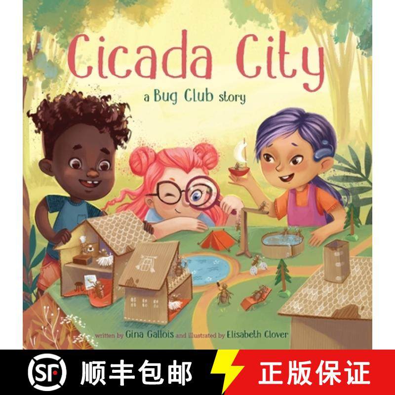 预订 Cicada City: A Bug Club Story [9781954322233]