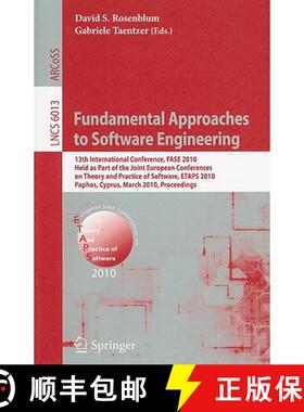 【3-4周达】Fundamental Approaches to Software Engineering: 13th International Conference, FASE 2010, ... [9783642120282]