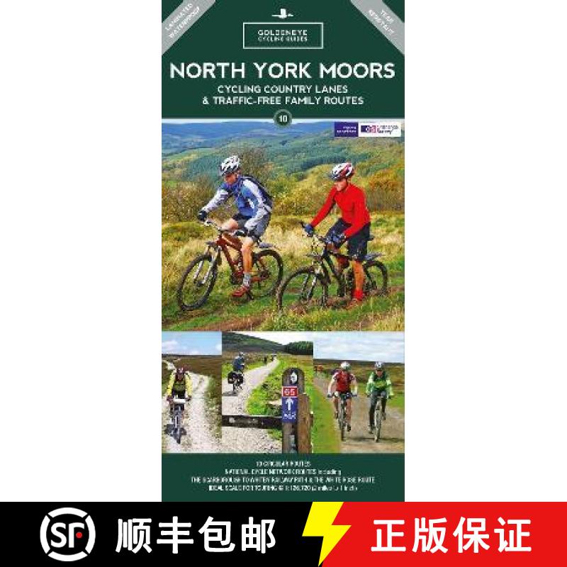 【2-3周达】North York Moors Cycling Country Lanes & Traffic-Free Family Routes [9781859652763]