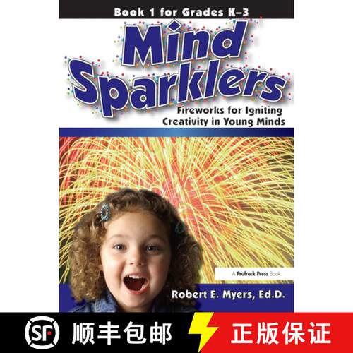 【3-4周达】Mind Sparklers: Fireworks for Igniting Creativity in Young Minds (Book 1) [9781882664320]