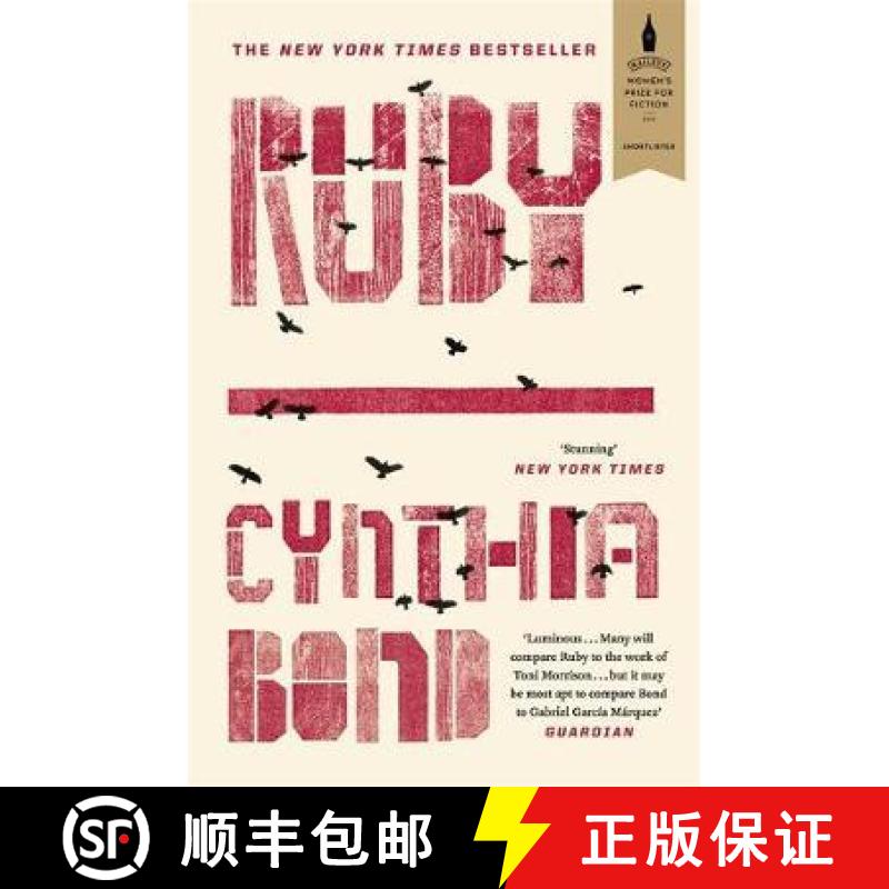 【3-4周达】Ruby: Shortlisted for the Baileys Women's Prize for Fiction 2016 [9781473620513]