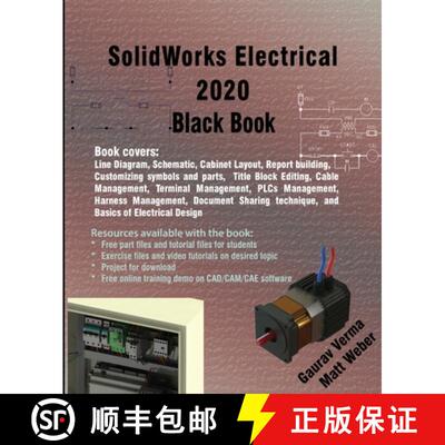 【3-4周达】SolidWorks Electrical 2020 Black Book [9781988722801]