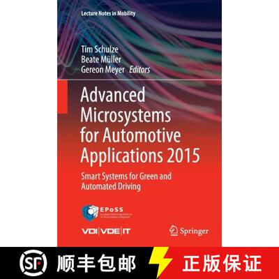 【3-4周达】Advanced Microsystems for Automotive Applications 2015 : Smart Systems for Green and Autom... [9783319370187]