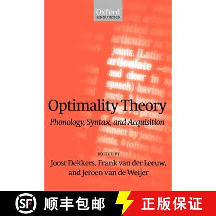 【3-4周达】Optimality Theory: Phonology, Syntax, and Acquisition [9780198238447]