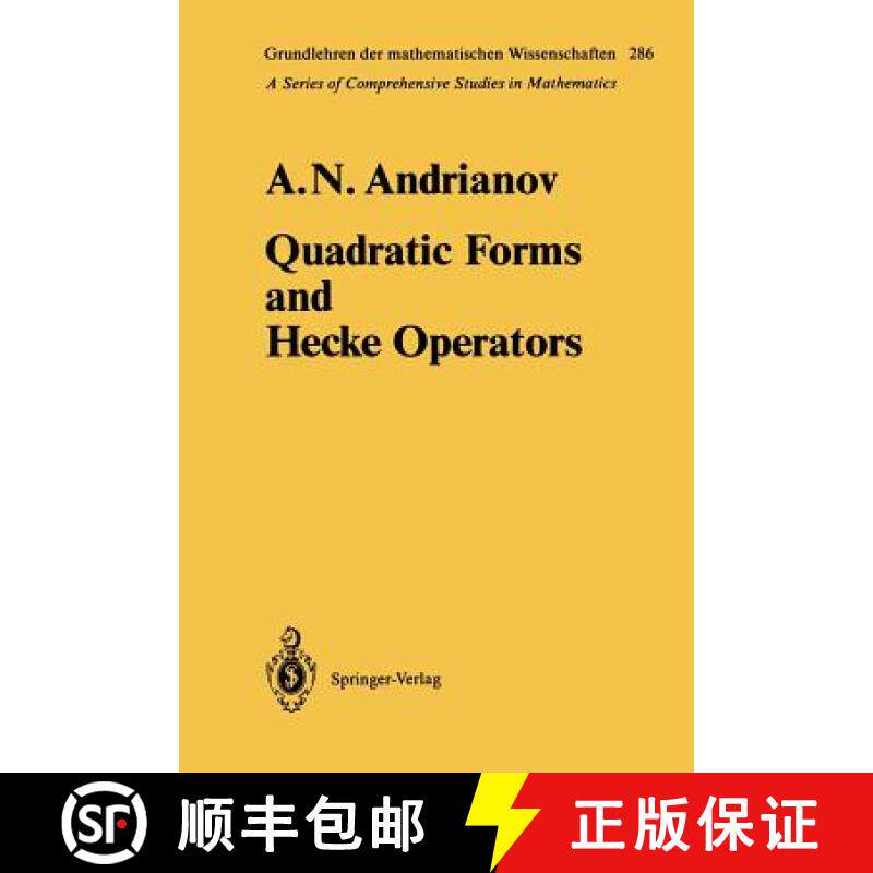 【3-4周达】Quadratic Forms and Hecke Operators [9783642703430]