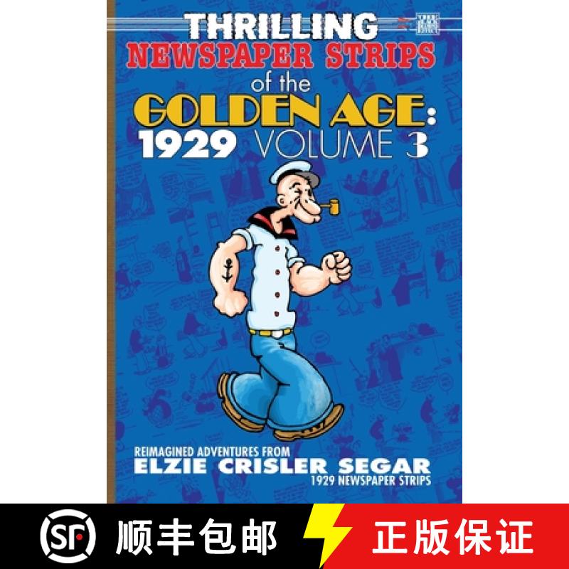 【2-3周达】Thrilling Newspaper Strips of the Golden Age, 1929 Volume 3 (A4) [9781998564712]