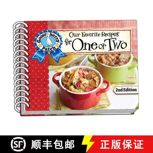 【3-4周达】Our Favorite Recipes for One or Two Second Edition (2nd Edition) [9781620936061]
