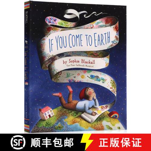【3-4周达】精装 如果你来到地球 If You Come to Earth [9781452137797]