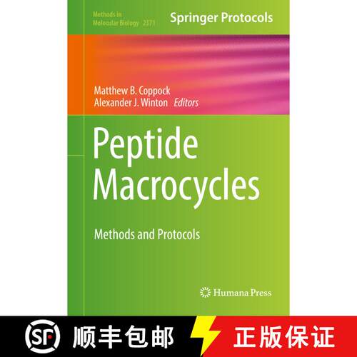 【3-4周达】精装 Peptide Macrocycles : Methods and Protocols [9781071616888]