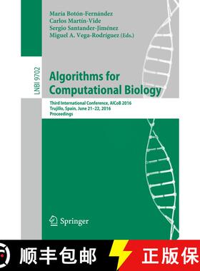 【3-4周达】Algorithms for Computational Biology : Third International Conference, AlCoB 2016, Trujill... [9783319388267]