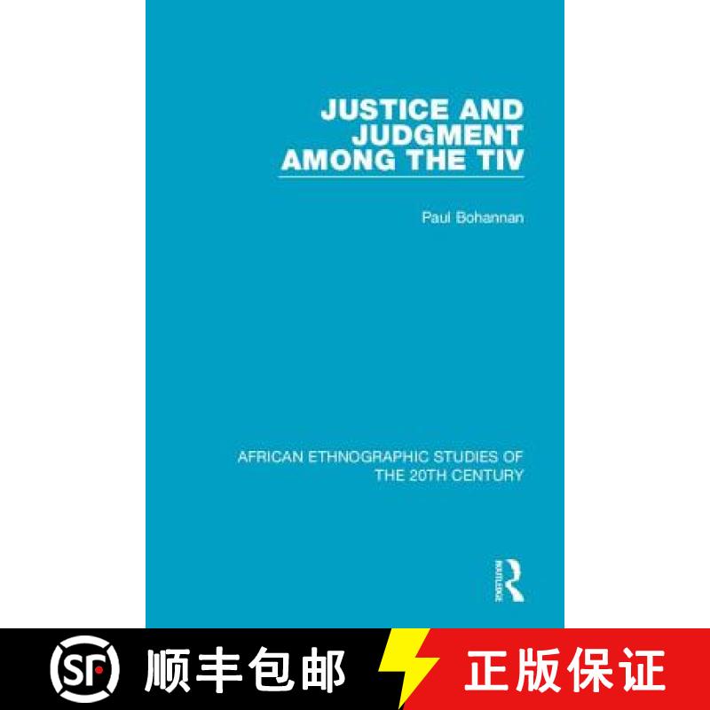 【3-4周达】JUSTICE JUDGMENT AMONG TIV (AFRICAN [9781138489561]