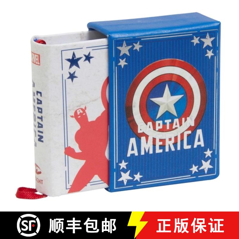 【3-4周达】Marvel Comics: Captain America (Tiny Book): Inspirational Quotes From the First Avenger (F... [9781683839491]