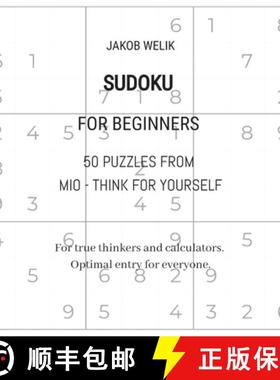 预订 Sudoku for beginners - 50 puzzles from Mio - think for yourself: For true thinkers and calculato... [9783384183521]