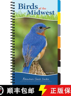 【3-4周达】Birds of the Midwest : Identify Backyard Birds with Ease [9781591934066]