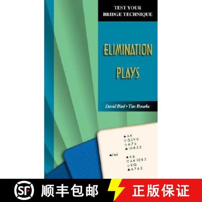 【3-4周达】Test Your Bridge Technique: Elimination Plays [9781894154727]