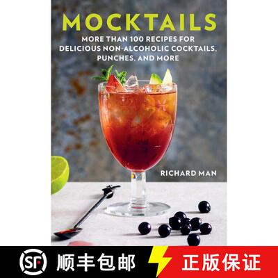 【3-4周达】Mocktails: More Than 50 Recipes for Delicious Non-Alcoholic Cocktails, Punches, and More [9781631584695]