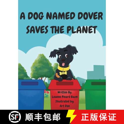 【3-4周达】A Dog Named Dover Saves The Planet [9780578810485]