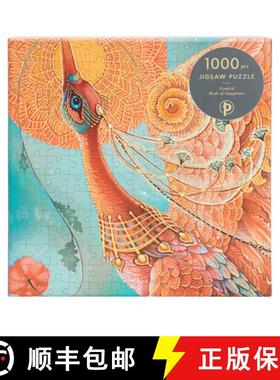 【3-4周达】Firebird (Birds of Happiness) Puzzle: 1000 pieces. Finished puzzle 500x700mm, Boxed 195x19... [9781439793305]