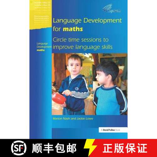 【3-4周达】精装 Language Development for Maths: Circle Time Sessions to Improve Communication Skills ... [9781138139978]