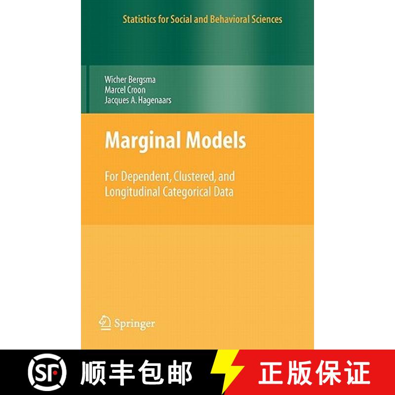 【3-4周达】Marginal Models : For Dependent, Clustered, and Longitudinal Categorical Data [9781441918734]