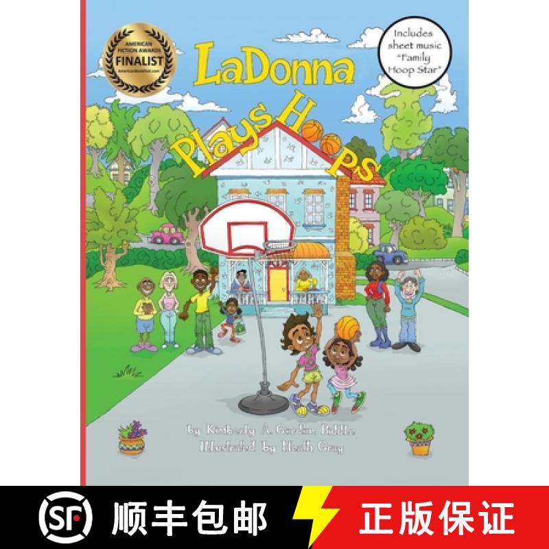 【3-4周达】LaDonna Plays Hoops Dyslexic Edition: Dyslexic Font [9781643722566]