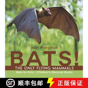 4周达 Only The Mammals Children Mammal Kids BATS for Bats 9781541917170 Books Flying