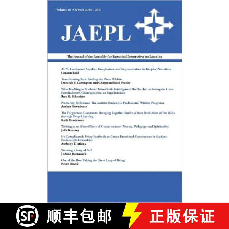 【3-4周达】JAEPL 16: Journal of the Assembly for Expanded Perspectives on Learning  (Volume 16) [9781602352049]