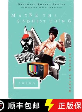 【3-4周达】Maybe the Saddest Thing: Poems [9780062191014]